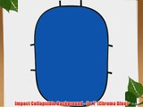 Impact Collapsible Background - 5 x 7' (Chroma Blue)