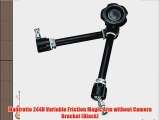 Manfrotto 244N Variable Friction Magic Arm without Camera Bracket (Black)