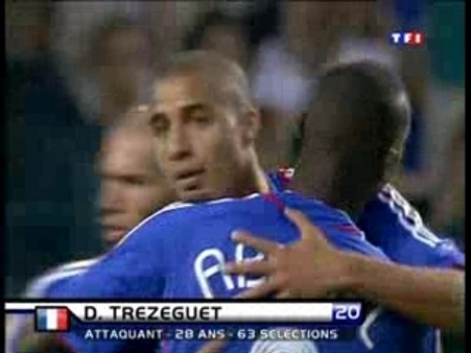 France - Chine but 1 David Trezeguet