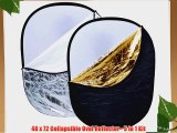 5 in 1 40 x 60 Collapsible Oval Multi Disc Reflector Kit