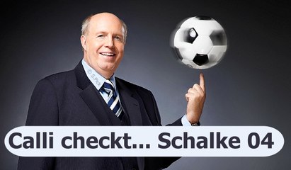 Calli zu Schalke: Stehen ordentlich da !