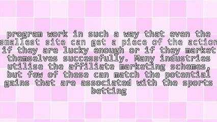 Sports Betting Affiliate Programs: Success Breeding Success