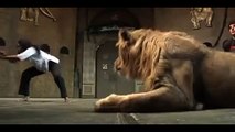 Lion Attacks Woman - 4 Ribs Broken  - Must Watch -ufff