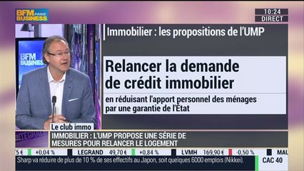 L'UMP tente de relancer le secteur de l'immobilier et du logement: Olivier Marin – 19/03