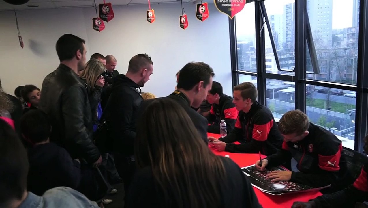 Séance de dédicaces Blot immobilier.