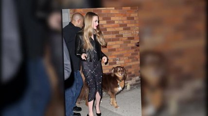 Amanda Seyfried emmène un très beau compagnon au Daily Show