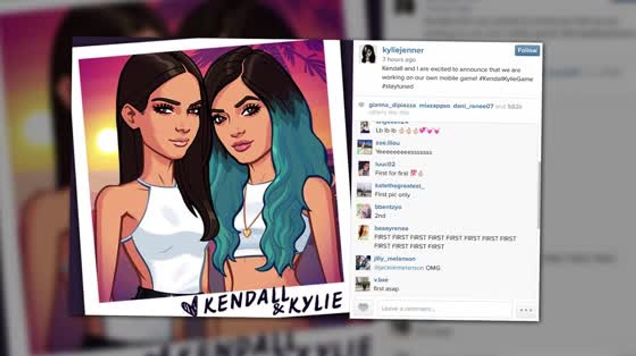 Kendall & Kylie Jenner geben ihre Handy App bekannt