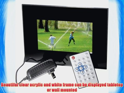 Sunpak 7-Inch Acrylic Digital Photo Frame (Black)