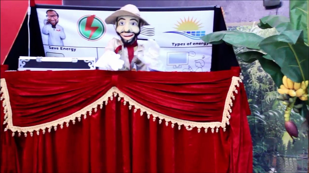 School assembly programs, Energy is All Around puppet show