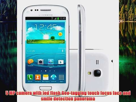 Samsung GTI8200 Galaxy S III 3 Mini GSM Unlocked Android Smartphone White