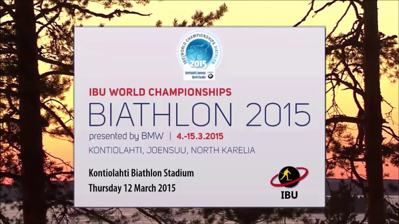 Biathlon, individuelle H des ChM de Kontiolahti, 12 mars 2015, Martin Fourcade champion ! 1 sur 2