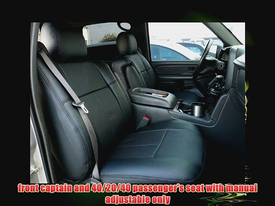 20072013 TOYOTA TUNDRA DOUBLE CAB Black Clazzio Leather Seat Covers