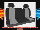 CalTrend Rear Row 4060 Split Bench Custom Fit Seat Cover for Select Nissan Frontier Models I Cant Believe Its Not Leathe