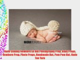 Nude Chunky Newborn Elf Hat Photography Prop Baby Props Newborn Prop Photo Props Handmade Hat