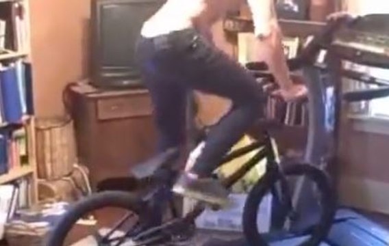 Workout with a BMX? Bad idea