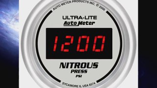 Auto Meter 6574 UltraLite Digital 2116 02000 PSI Digital Nitrous Pressure Gauge