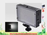 CowboyStudio Ultra High Power Dimmable 160 LED Video Light Panel and NP-FM50 Rechargable Battery