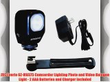 JVC Everio GZ-MG575 Camcorder Lighting Photo and Video Halogen Light - 2 AAA Batteries and