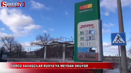 Gürcü savaşçılar Rusya'ya meydan okuyor