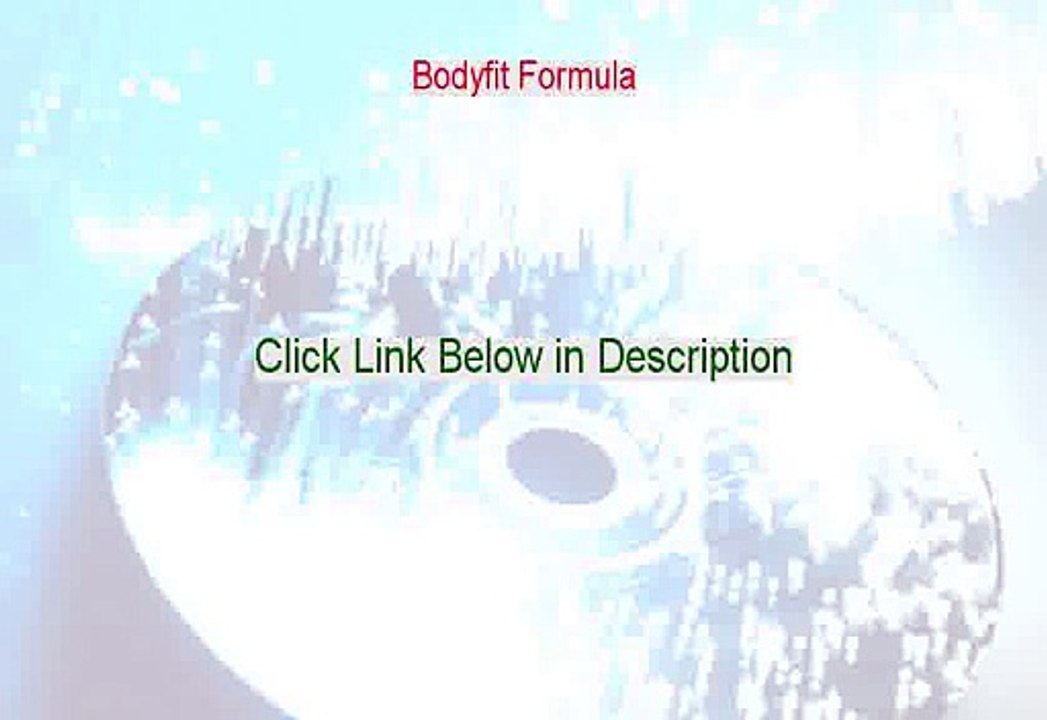 Bodyfit Formula PDF Download (Legit Download 2015)