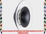 Hensel Standard RF Reflector with White Deflector for the 14 Ringflash Head