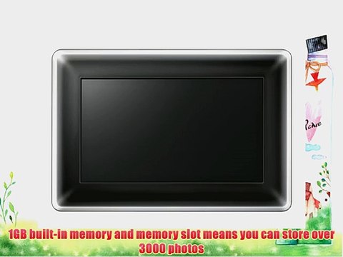 Samsung SPF-107H 10-Inch Touch of Color Digital Photo Frame with 1 GB Built-In Memory