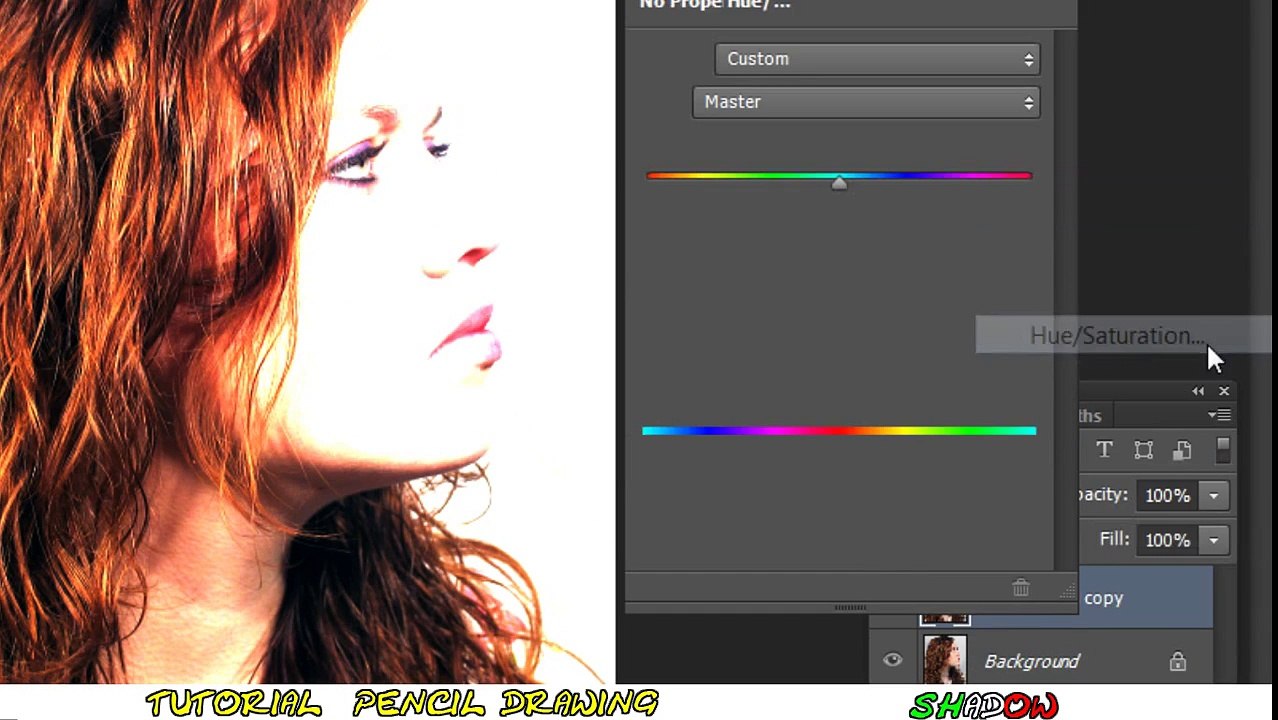 Step by step PhotoShop CS6 Tutrial that how can a Pencil Drawing on squared paper Part 13 - Education4u