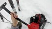 Un skieur sort indemne d'une avalanche (Alpes suisses)