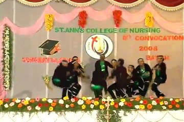 St. Anns College of Nursing Vijayawada - Convocation 2014 - Nallavan Entu song