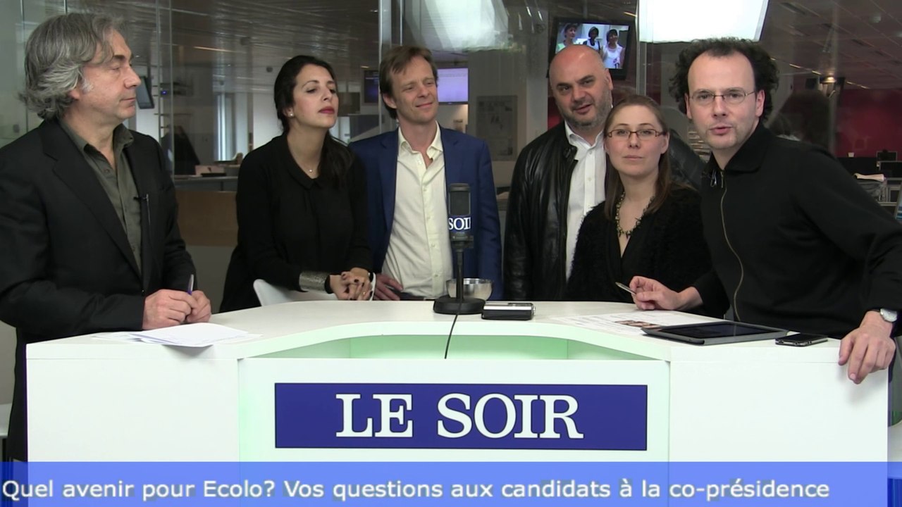 Débat avec les quatre candidats en lice à la co-présidence d'Ecolo