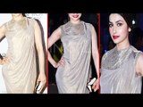 Hot Prachi Desai Silk Shinny Dress Looks Hotter