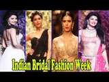 Jacqueline Fernandez Walk For Jyotsna Tiwari Aamby Valley India Bridal Fashion Week