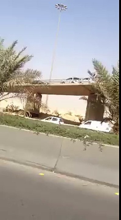 Tanker fire in Riyadh