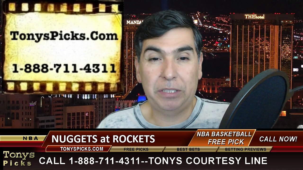 Houston Rockets vs. Denver Nuggets Free Pick Pr...