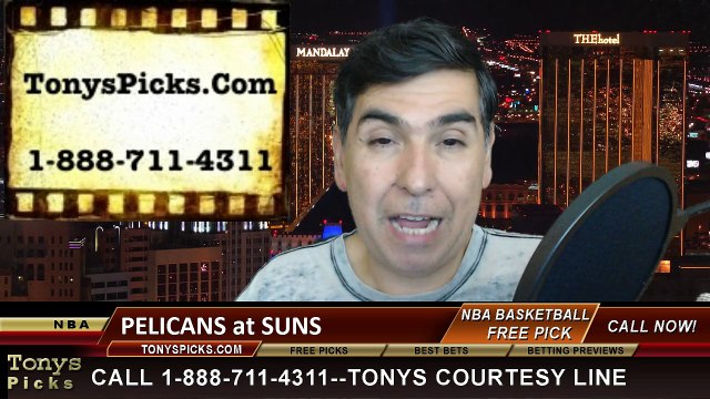 Phoenix Suns vs. New Orleans Pelicans Free Pick Prediction NBA Pro Basketball Odds Preview 3-19-2015