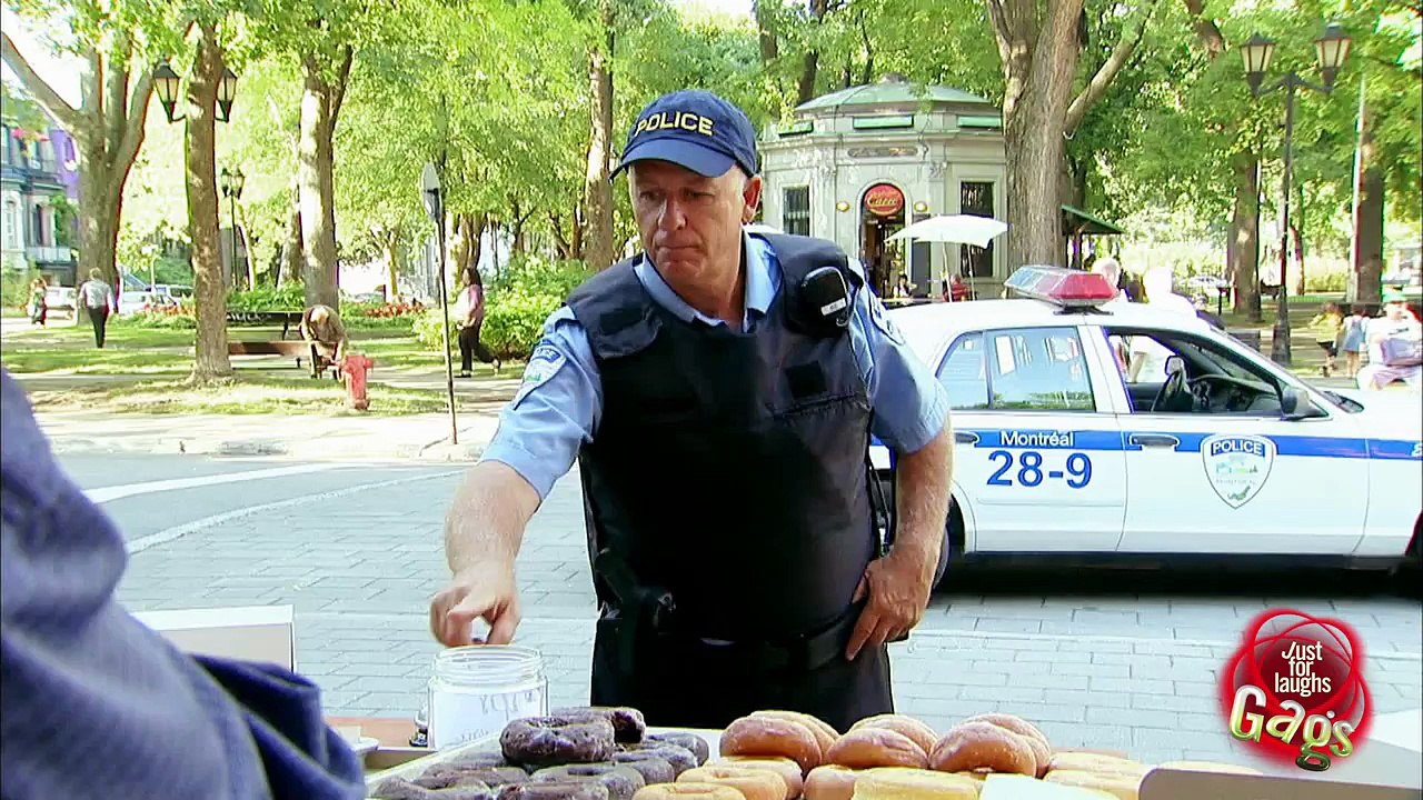 Angry Cop Goes INSANE for Donuts