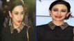 Slimy Hot Karishma Kapoor Looks Hot In Transparent Black Shirt