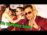 Yo Yo Honey Singh Hug Deepika Padukone @ 4th Big Star Entertainment Awards 2013