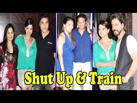 Shahrukh Khan Launched Book Shut Up & Train - Deanne Panday