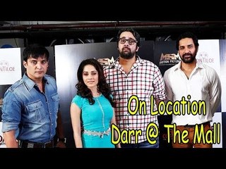 Jimmy Shergil and Nusrat On Location Of Film Darr @ The Mall