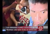 Universitario de Deportes: Luis Fernando Suárez llegó a Lima para dirigir a cremas (VIDEO)