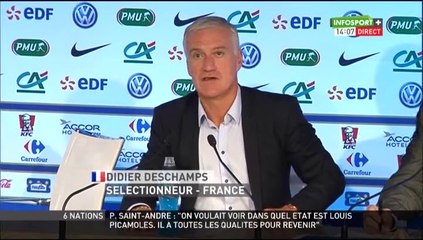 Didier Deschamps explique le choix de Nabil Fekir