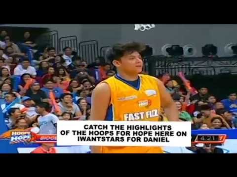 iWant Stars for Daniel Padilla: Daniel shoots Hoops for Hope