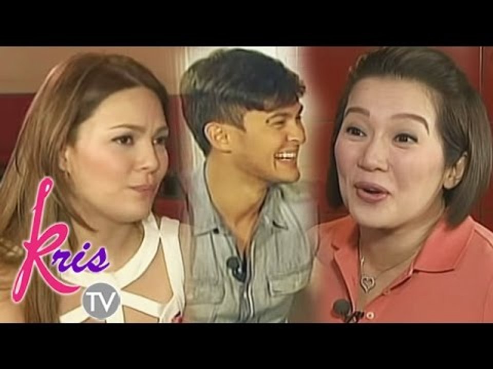Kris and KC admire Matteo