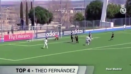 Le très joli but de Théo Zidane !