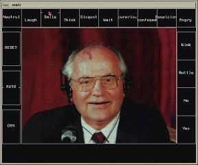 Neurones Talking Head Demo: Let speak Gorbatchov!