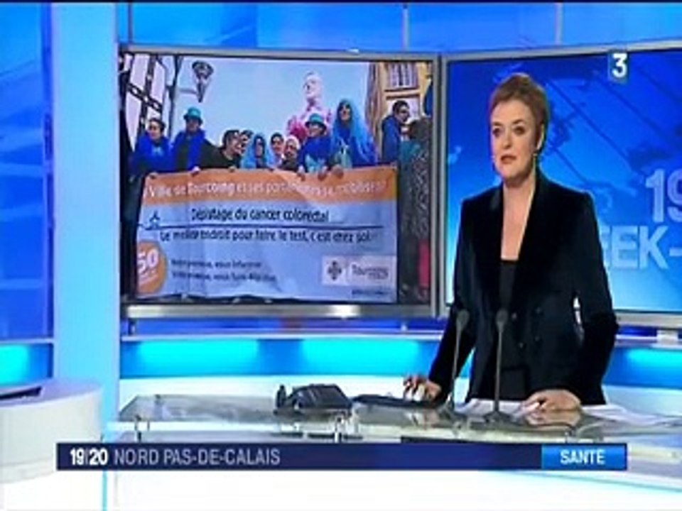 France 3 19/20 - La Géante du dépistage des cancers