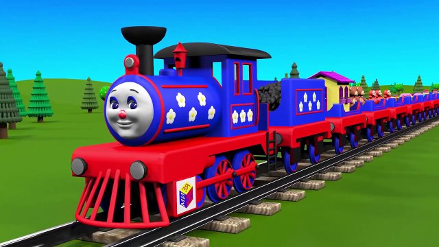 Cartoons for children toddlers. Learn to count from 1 to 10 with Choo-Choo Train.