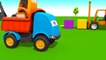 Kids 3D Construction Cartoons for Children - Leos PICK-UP Truck! Inspired by TuTiTu cartoon