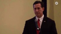 Santorum Sits Back And Listens To Insane Rant-Question Like A Champ